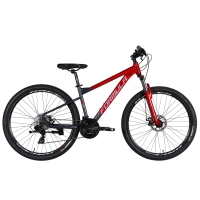 Велосипед Formula 27,5" F-1 DD, красно-серый