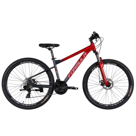 Велосипед Formula 27,5" F-1 DD, красно-серый