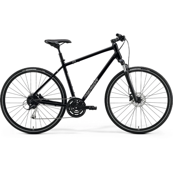 Велосипед Merida 28'' CROSSWAY 100 glossy black (matt silver)