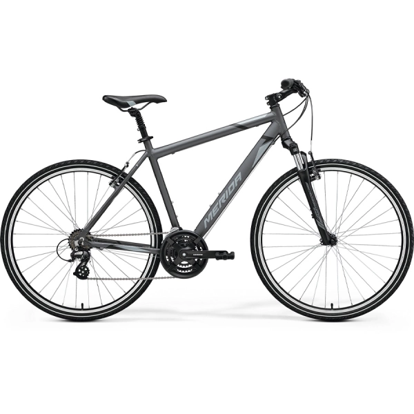 Велосипед Merida 28'' CROSSWAY 10-V silk anthracite (grey/black)