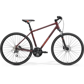 Велосипед Merida 28'' CROSSWAY 20-D matt burgundy red (red)