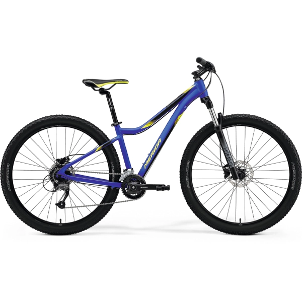 Велосипед 27.5'' Merida MATTS 7.60-2X matt dark blue (yellow)