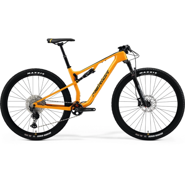 Велосипед 29'' MERIDA NINETY-SIX RC 5000 orange (black) 2021