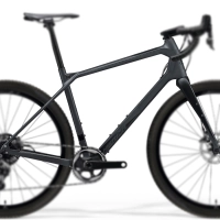 Фреймсет MERIDA SILEX+ LIMITED-KIT-FRM, M, MATT DK SIL(GLOSSY BK) 'W/RIGID FORK & SEAT POST