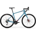 Велосипед Merida 28'' SILEX 4000 matt steel blue (glossy red) 2021