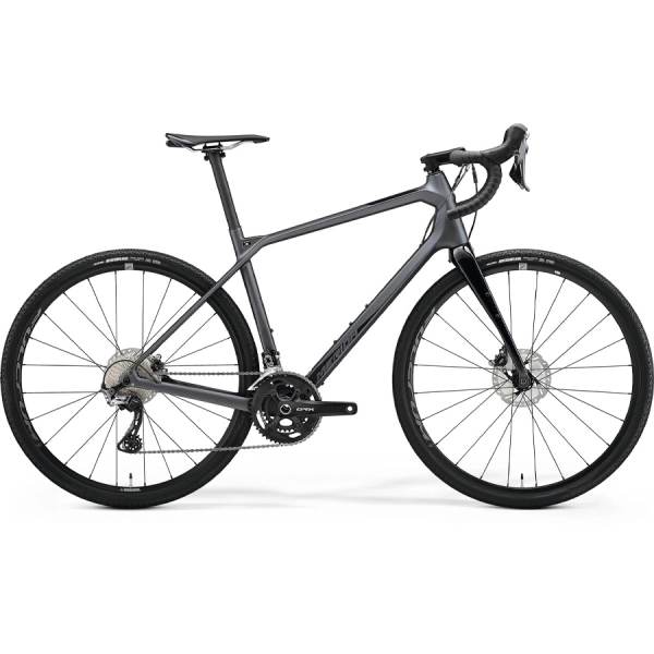 Велосипед Merida 28'' SILEX 7000 matt dark silver (glossy black)
