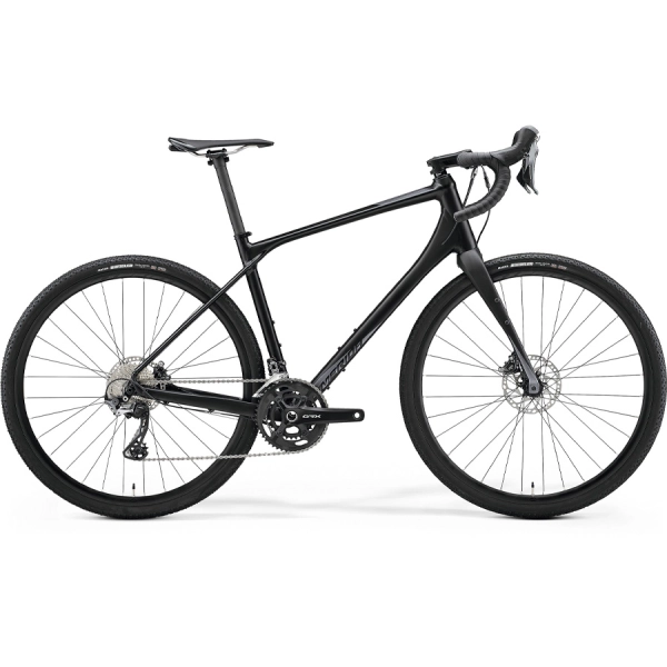 Велосипед Merida 28'' SILEX 700 matt black (glossy anthracite)