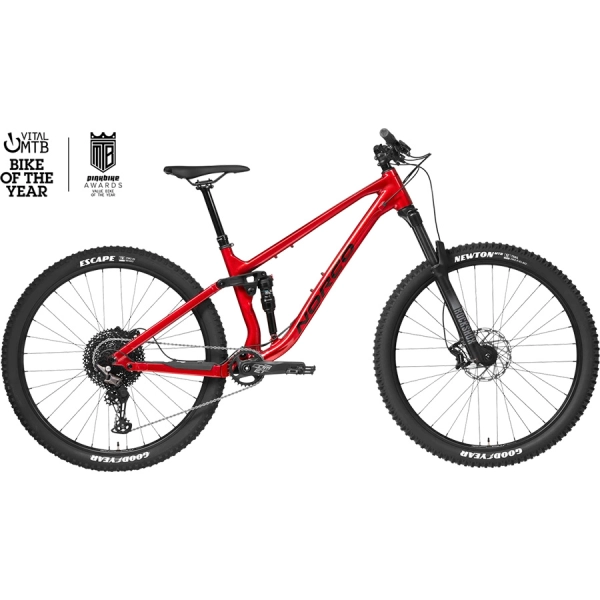 Велосипед Norco 29" FLUID FS A4 red/black