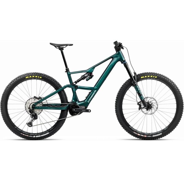 Велосипед ORBEA RISE LT H10 420W Escape Green-Splash Ice Green (Gloss), компьютер SC-EN600