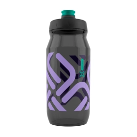 Антибактериальная фляга FIDLOCK BOTTLE 600мл, прозрачный/черный/сиреневый