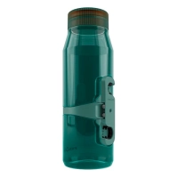 Фляга с коннектором и базой FIDLOCK TWIST bottle 700мл, прозрачный/зеленый