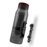 Фляга с коннектором и базой FIDLOCK TWIST bottle 700мл, прозрачный/черный