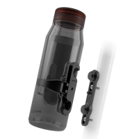 Фляга с коннектором и базой FIDLOCK TWIST bottle 700мл, прозрачный/черный