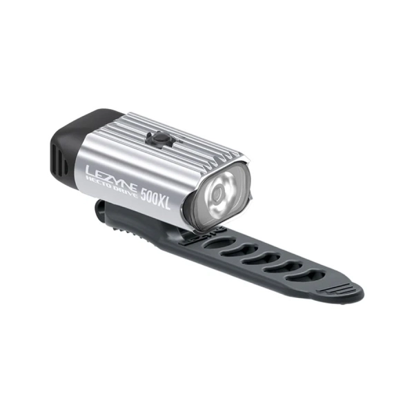 Переднє світло LEZYNE HECTO DRIVE 500XL, 500 люмен, сріблястий