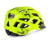 Шлем R2 Lumen Junior, fluorescent yellow/black