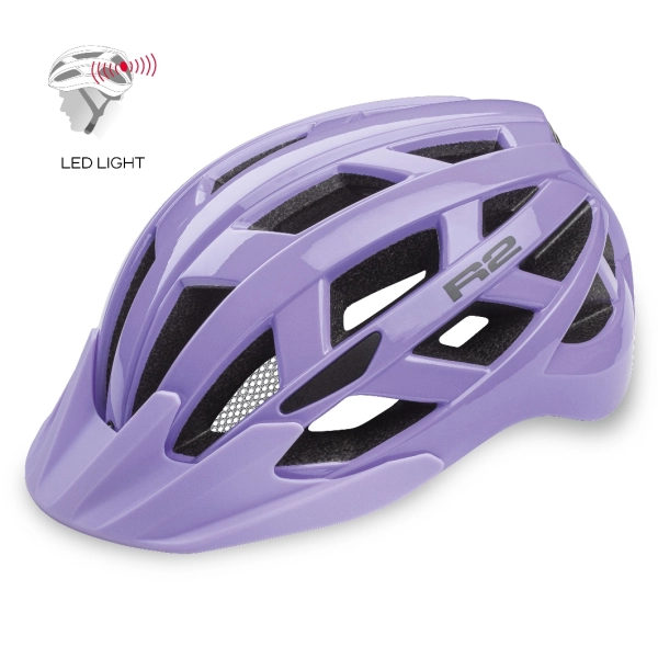 Шлем R2 Lumen Junior, lavender