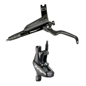 Тормоза передние TRP Trail EVO M843 4 поршня, 1900мм, черный