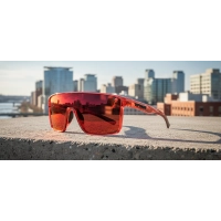 Очки Tifosi SANCTUM, Crystal Red Fade с линзами Smoke Red Mirror