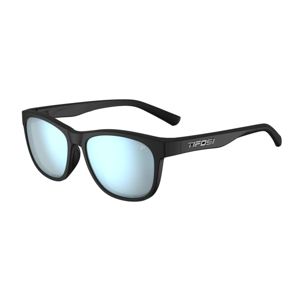Очки Tifosi SWANK, Satin Black с линзами Smoke Bright Blue Mirror