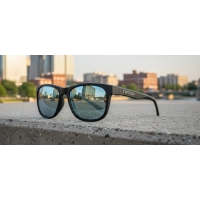 Очки Tifosi SWANK, Satin Black с линзами Smoke Bright Blue Mirror
