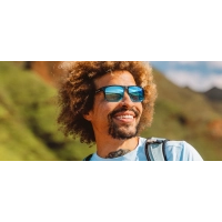 Очки Tifosi SWICK, Onyx Blue Fade с линзами Sky Blue Mirror
