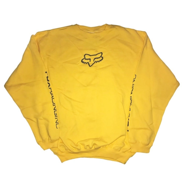 Світшот FOX Forever Fox Head Crew Fleece [Yellow]