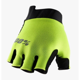 Перчатки Ride 100% EXCEEDA Gel Short Finger Glove [Fluo Yellow]