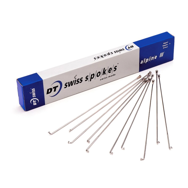 Спица DT Swiss Alpine 2.3/1.8/2.0 silver (без ниппеля)