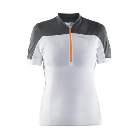 Джерсі жіноча Craft MOTION JERSEY W white/dk grey melange