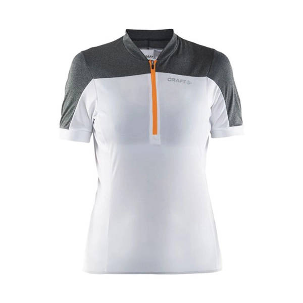 Джерсі жіноча Craft MOTION JERSEY W white/dk grey melange