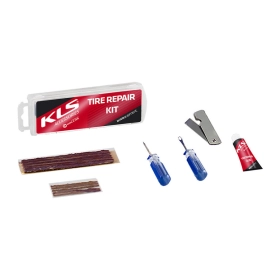 Набор для ремонта бескамерных покрышек KLS REPAIR KIT с инструментом