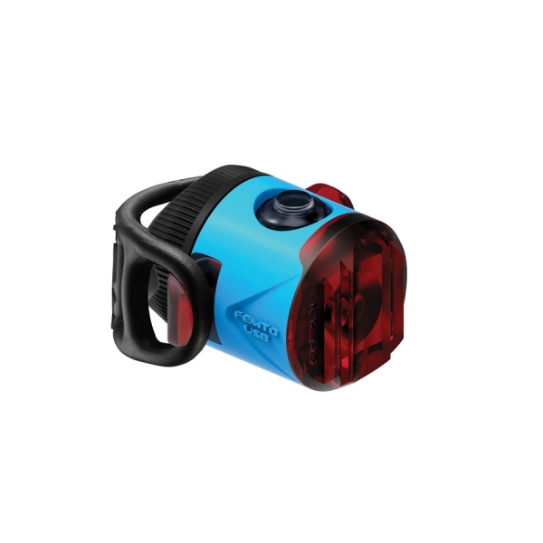 Мигалка Lezyne LED FEMTO USB DRIVE REAR, 5 люмен, голубая