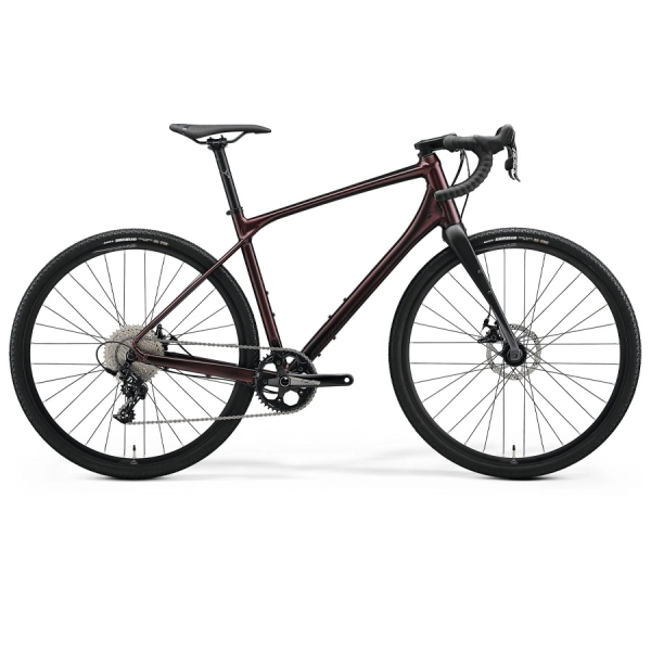 Велосипед Merida 28'' SILEX 300 silk burgundy red (black)