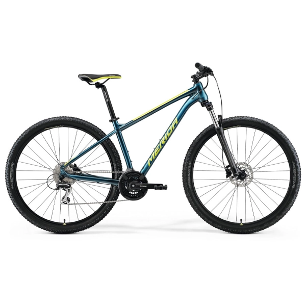 Велосипед Merida 29'' BIG.NINE 20-3X teal-blue (lime) 2022