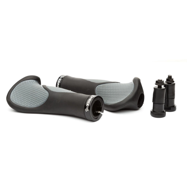 Грипси OnRide HORNGRIP 10 чорний/сірий