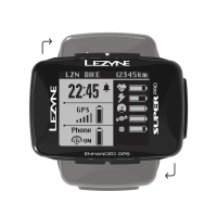 GPS компьютер LEZYNE SUPER PRO GPS SMART LOADED черный